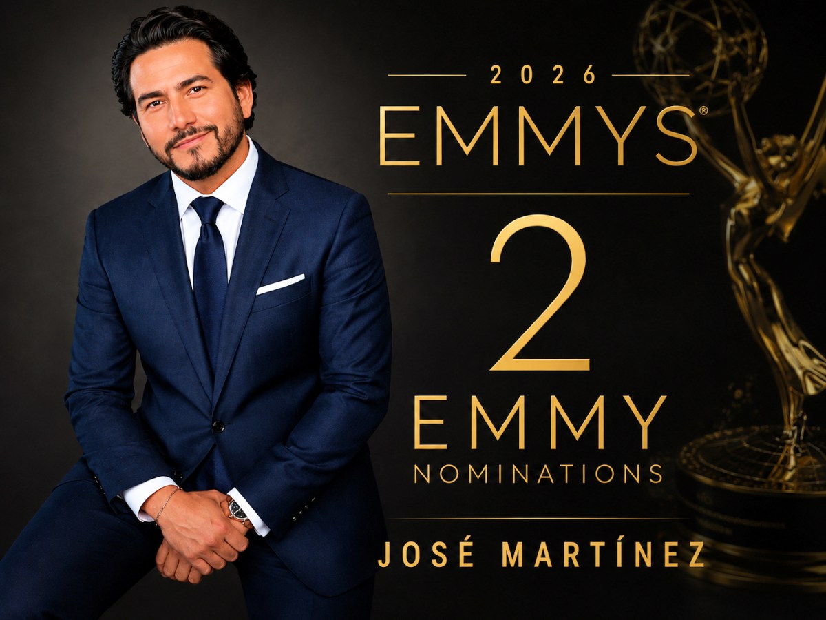 Emmy Award-Winning Journalist José Martínez Earns Two 2026 Emmy®&nbsp;Nominations